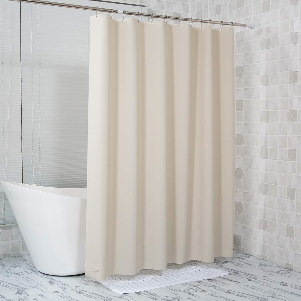 Organize Your Bathroom with This Innovative Inside Shower Curtain with Pockets – A Must-Have for Bathroom Storage and Convenience!