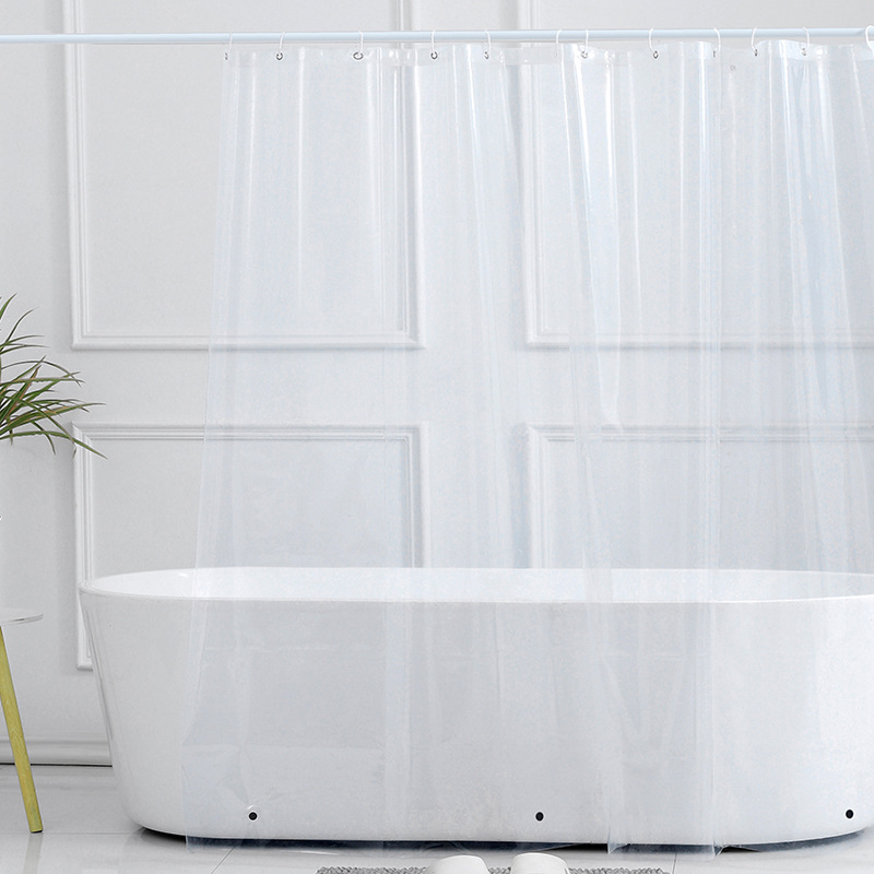 Ultimate Shower Curtain: Keep Water Contained and Bathroom Dry with Innovative Design